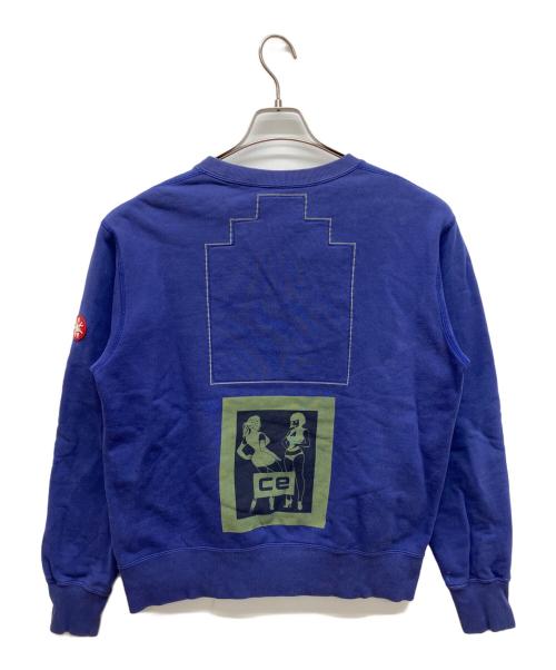C.E（シーイー）C.E (シーイー) OTHER.S2 クルーネック スウェット ブルー サイズ:Mの古着・服飾アイテム