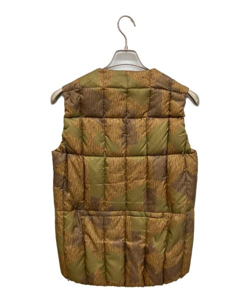 Snow peak（スノーピーク）Snow peak (スノーピーク) ダウンベスト カーキ サイズ:Mの古着・服飾アイテム