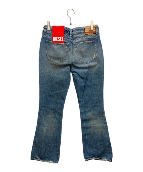 DIESEL（ディーゼル）DIESEL (ディーゼル) ブーツカットフレアデニムパンツ　Bootcut Jeans インディゴ サイズ: 68.5cm (W27) 未使用品の古着・服飾アイテム