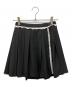 HELL BLAU（ヘルブラウ）の古着「プリーツミニスカート」｜ブラック
