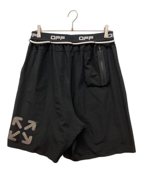 OFFWHITE（オフホワイト）OFFWHITE (オフホワイト) バスケットボールショーツ　ハーフパンツ ブラック サイズ:Mの古着・服飾アイテム