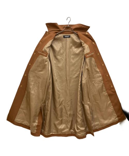 UNDERCOVER（アンダーカバー）UNDERCOVER (アンダーカバー) 19AW　ドッキングステンカラーコート ブラウン サイズ:1の古着・服飾アイテム