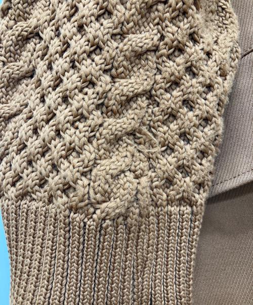 UNDERCOVER（アンダーカバー）UNDERCOVER (アンダーカバー) 19AW　ドッキングステンカラーコート　UCX1304-3 ブラウン サイズ:1の古着・服飾アイテム