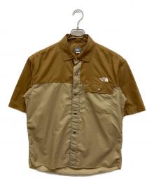 THE NORTH FACE（ザ ノース フェイス）の古着「ショートスリーブヌプシシャツ」｜ブラウン