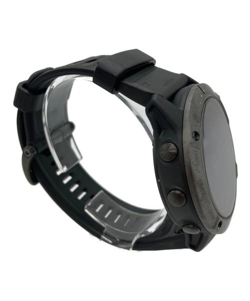 GARMIN（ガーミン）GARMIN (ガーミン) fēnix 6X Pro Dual Power Ti Black DLC　スマートウォッチ ブラックの古着・服飾アイテム