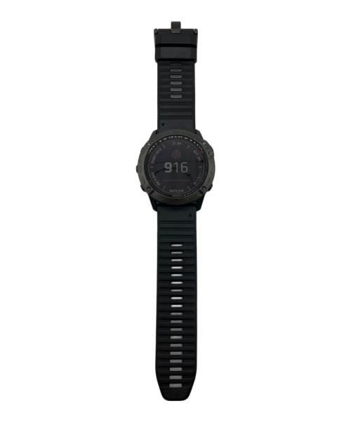 GARMIN（ガーミン）GARMIN (ガーミン) fēnix 6X Pro Dual Power Ti Black DLC　スマートウォッチ ブラックの古着・服飾アイテム