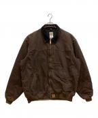 CarHarttカーハート）の古着「07年製　SantaFejacket　サンタフェジャケット　ダックジャケット　J14 DKB」｜ブラウン