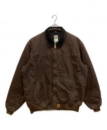 CarHartt（カーハート）の古着「07年製　SantaFejacket　サンタフェジャケット　ダックジャケット　J14 DKB」｜ブラウン