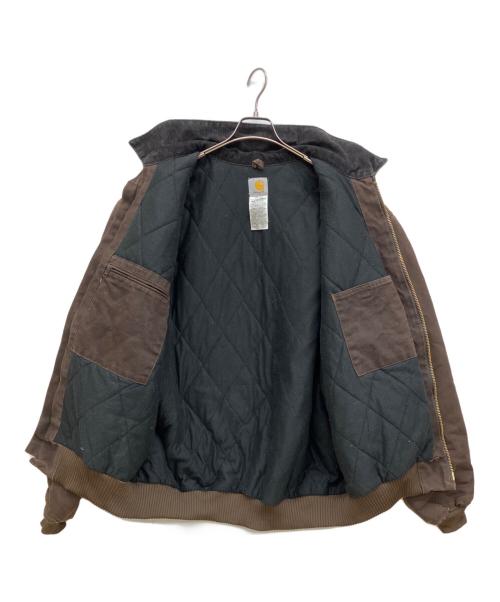 CarHartt（カーハート）CarHartt (カーハート) 07年製　SantaFejacket　サンタフェジャケット　ダックジャケット　J14 DKB ブラウン サイズ:2XLの古着・服飾アイテム