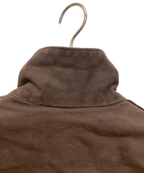 CarHartt（カーハート）CarHartt (カーハート) 07年製　SantaFejacket　サンタフェジャケット　ダックジャケット　J14 DKB ブラウン サイズ:2XLの古着・服飾アイテム