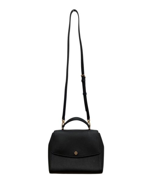 TORY BURCH（トリーバーチ）TORY BURCH (トリーバーチ) 2WAYショルダーバッグ　EMERSON SMALL TOP HANDLE SATCHEL ブラックの古着・服飾アイテム