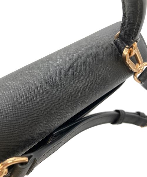 TORY BURCH（トリーバーチ）TORY BURCH (トリーバーチ) 2WAYショルダーバッグ　EMERSON SMALL TOP HANDLE SATCHEL ブラックの古着・服飾アイテム