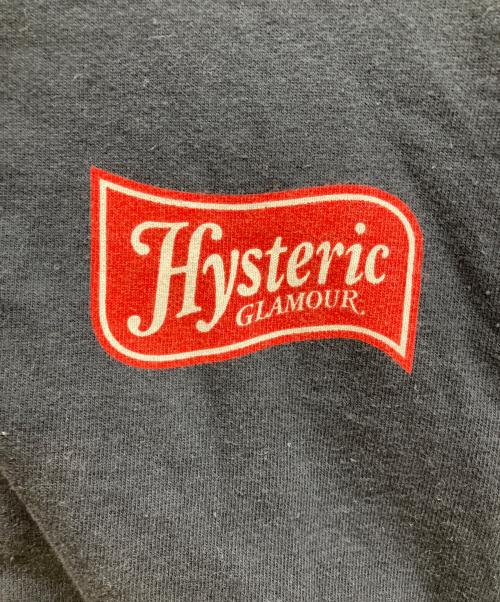 Hysteric Glamour（ヒステリックグラマー）Hysteric Glamour (ヒステリックグラマー) 23aw MUSIC UP ジップパーカー ブラック サイズ:Ｓの古着・服飾アイテム