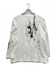s'yte（サイト）の古着「スプラッシュペイントTシャツ」｜ホワイト