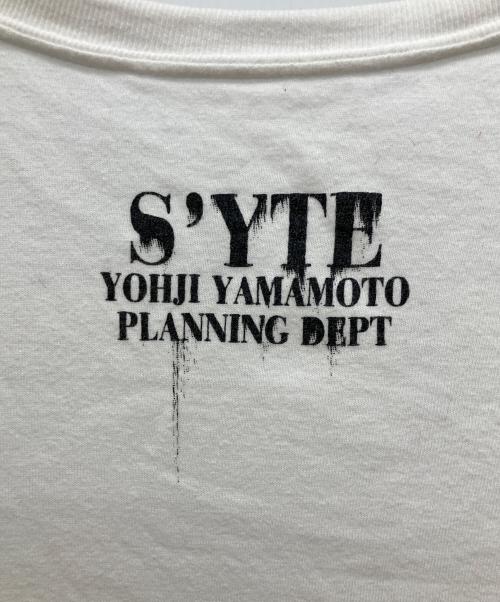s'yte（サイト）s'yte (サイト) スプラッシュペイントTシャツ ホワイト サイズ:4の古着・服飾アイテム