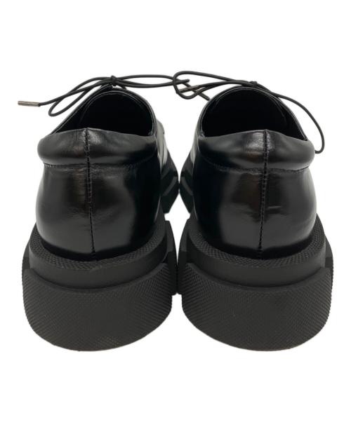 MANA（マナ）MANA (マナ) 厚底レースアップシューズ ブラック サイズ:40の古着・服飾アイテム