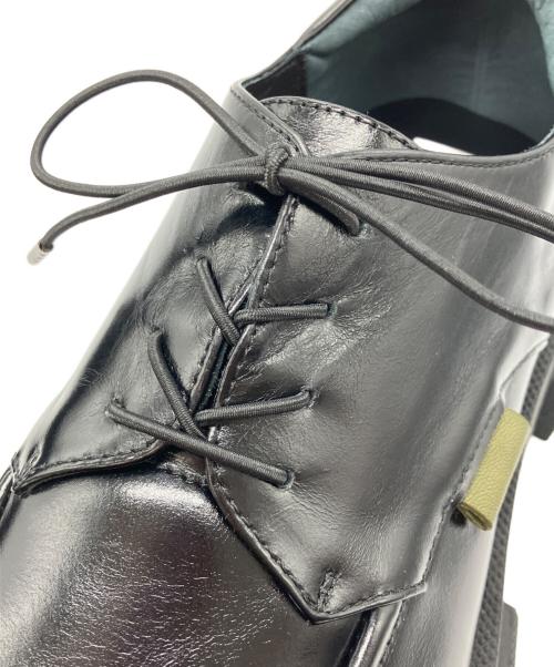 MANA（マナ）MANA (マナ) 厚底レースアップシューズ ブラック サイズ:40の古着・服飾アイテム