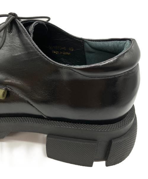MANA（マナ）MANA (マナ) 厚底レースアップシューズ ブラック サイズ:40の古着・服飾アイテム