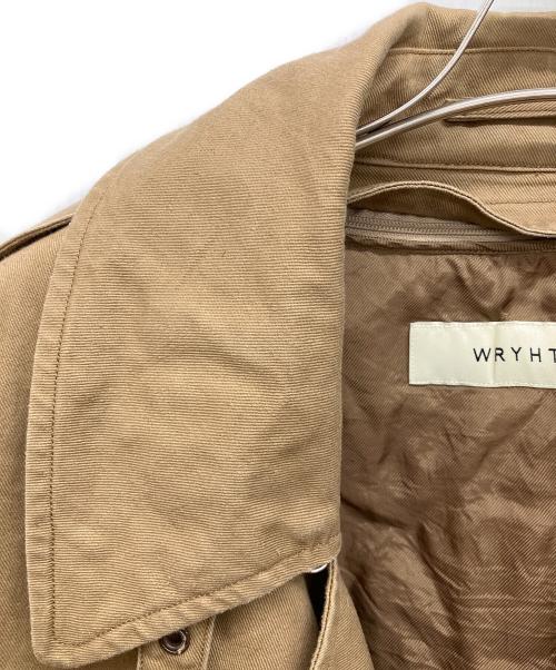 WRYHT（ライト）WRYHT (ライト) MOTOR CYCLE TRENCH COAT　モーターサイクルコート ブラウン サイズ:Freeの古着・服飾アイテム