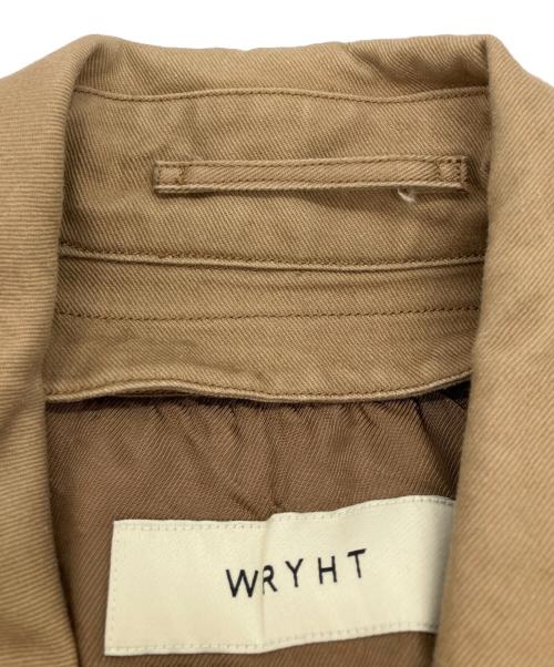 WRYHT（ライト）WRYHT (ライト) MOTOR CYCLE TRENCH COAT　モーターサイクルコート ブラウン サイズ:Freeの古着・服飾アイテム