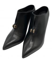 LANVIN（ランバン）の古着「ヒールパンプス」｜ブラック