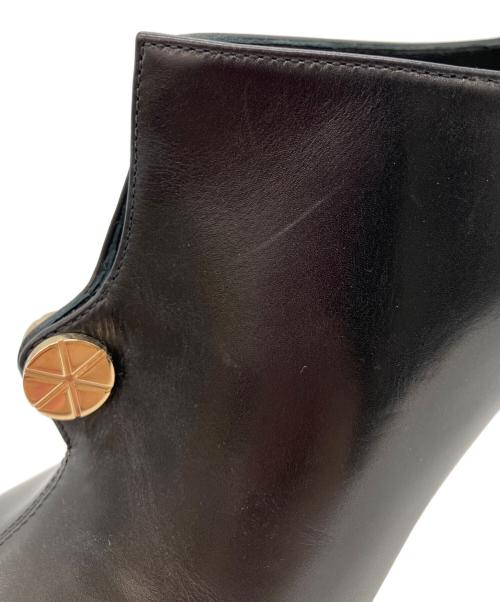 LANVIN（ランバン）LANVIN (ランバン) ヒールパンプス ブラック サイズ:38の古着・服飾アイテム