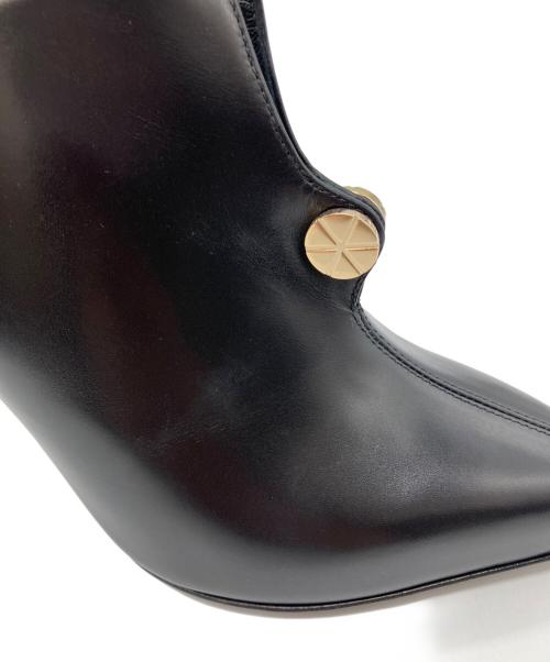 LANVIN（ランバン）LANVIN (ランバン) ヒールパンプス ブラック サイズ:38の古着・服飾アイテム