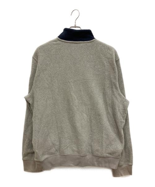 POLO RALPH LAUREN（ポロ・ラルフローレン）POLO RALPH LAUREN (ポロ・ラルフローレン) フリースジャケット　ボアジャケット グレー サイズ:Lの古着・服飾アイテム