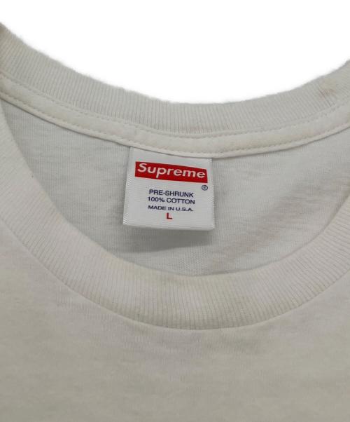 SUPREME（シュプリーム）Supreme (シュプリーム) KAWS Chalk Logo Tee ホワイト サイズ:Lの古着・服飾アイテム