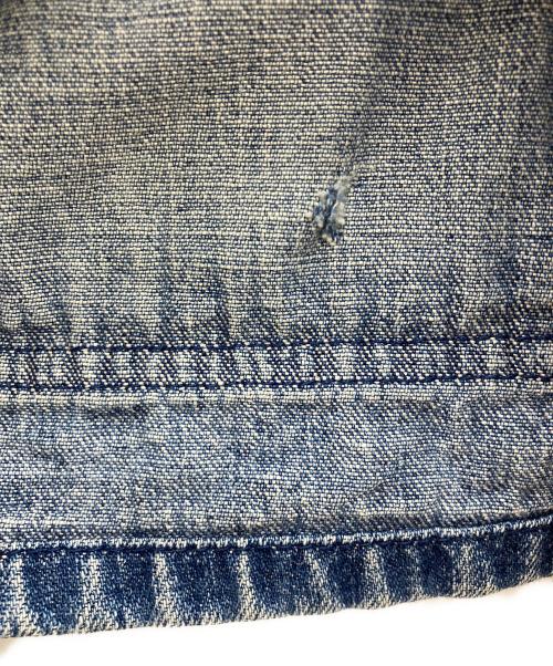 ROUTE66（ルート66）ROUTE66 (ルート66) 襟コーデュロイカバーオール インディゴ サイズ:Lの古着・服飾アイテム