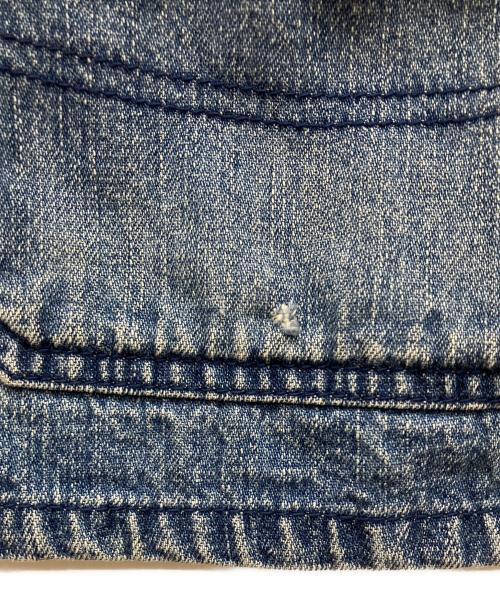 ROUTE66（ルート66）ROUTE66 (ルート66) 襟コーデュロイカバーオール インディゴ サイズ:Lの古着・服飾アイテム