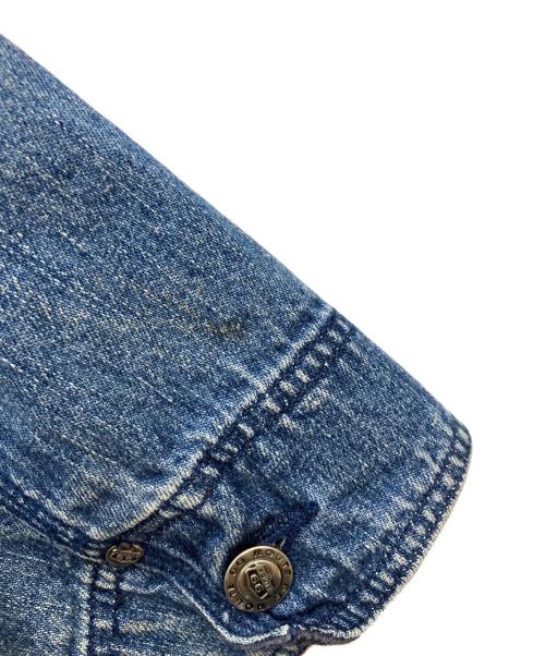 ROUTE66（ルート66）ROUTE66 (ルート66) 襟コーデュロイカバーオール インディゴ サイズ:Lの古着・服飾アイテム