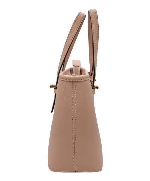 MICHAEL KORS（マイケルコース）MICHAEL KORS (マイケルコース) 2WAYショルダーバッグ ピンクの古着・服飾アイテム