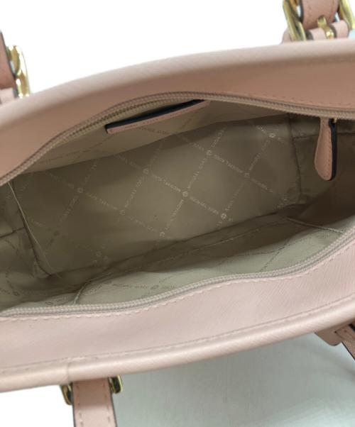 MICHAEL KORS（マイケルコース）MICHAEL KORS (マイケルコース) 2WAYショルダーバッグ ピンクの古着・服飾アイテム