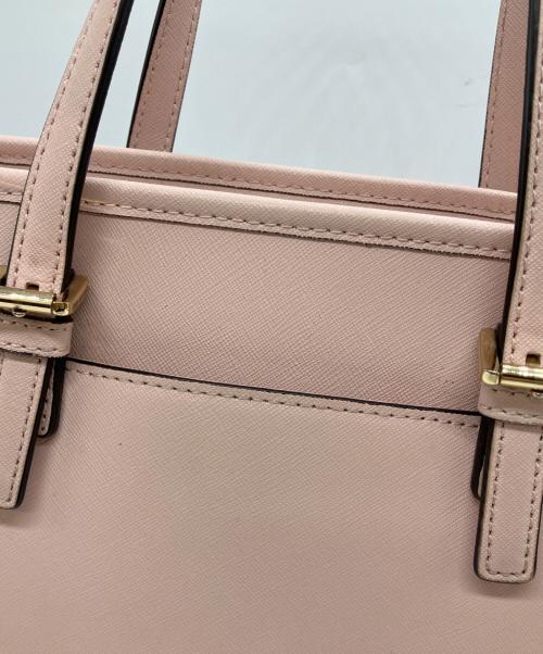 MICHAEL KORS（マイケルコース）MICHAEL KORS (マイケルコース) 2WAYショルダーバッグ ピンクの古着・服飾アイテム