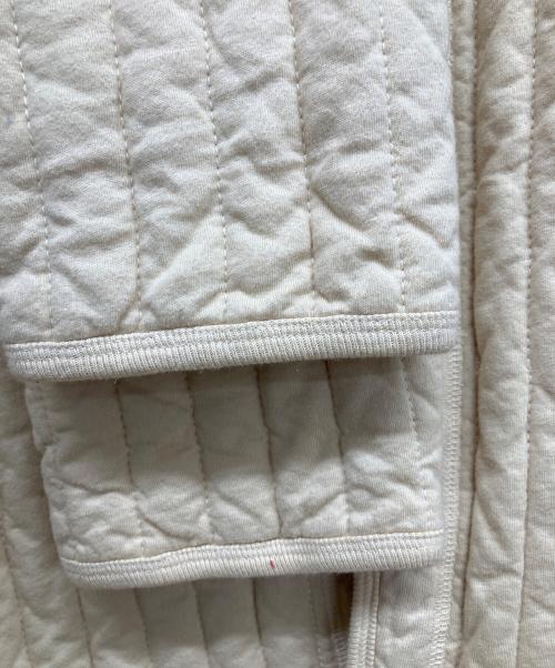 good on（グッドオン）good on (グッドオン) 光電子 キルティングカーディガン アイボリー サイズ:Lの古着・服飾アイテム