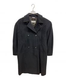 MaxMara（マックスマーラ）の古着「ウールロングコート」｜ブラック