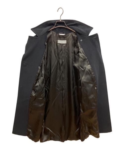 MaxMara（マックスマーラ）MaxMara (マックスマーラ) ウールロングコート ブラック サイズ:42の古着・服飾アイテム