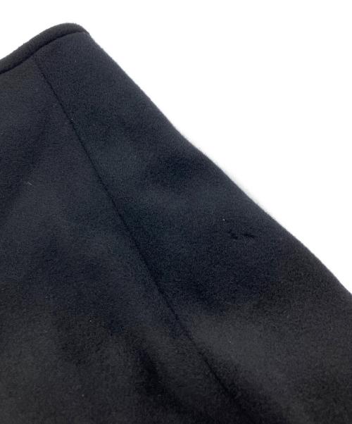 MaxMara（マックスマーラ）MaxMara (マックスマーラ) ウールロングコート ブラック サイズ:42の古着・服飾アイテム