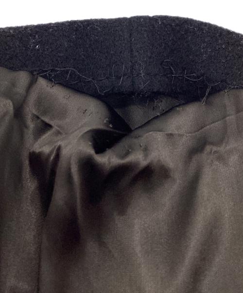 MaxMara（マックスマーラ）MaxMara (マックスマーラ) ウールロングコート ブラック サイズ:42の古着・服飾アイテム