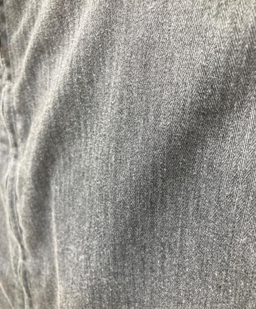 417 by EDIFICE（417 バイ エディフィス）417 by EDIFICE (417 バイ エディフィス) BIG SHIRTS USオーバーオール グレー サイズ:Lの古着・服飾アイテム