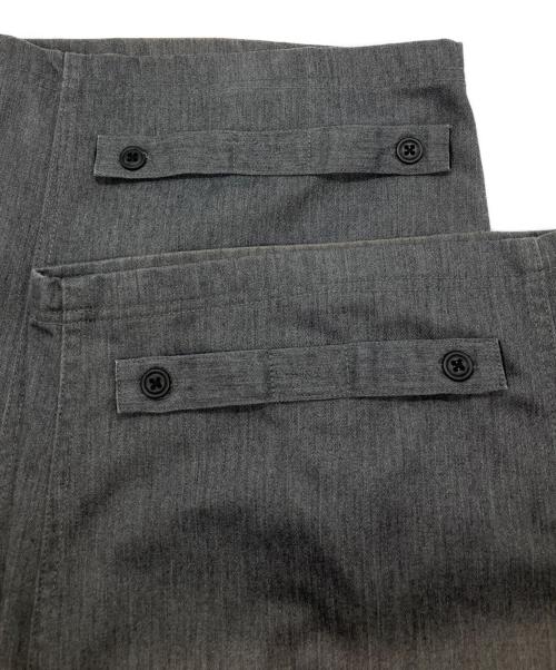 417 by EDIFICE（417 バイ エディフィス）417 by EDIFICE (417 バイ エディフィス) BIG SHIRTS USオーバーオール グレー サイズ:Lの古着・服飾アイテム