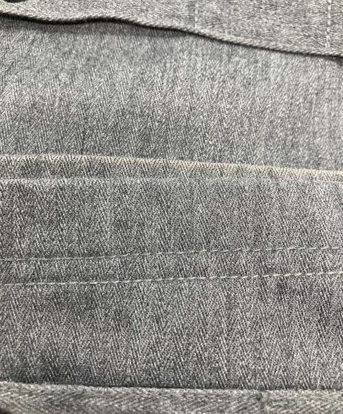 417 by EDIFICE（417 バイ エディフィス）417 by EDIFICE (417 バイ エディフィス) BIG SHIRTS USオーバーオール グレー サイズ:Lの古着・服飾アイテム