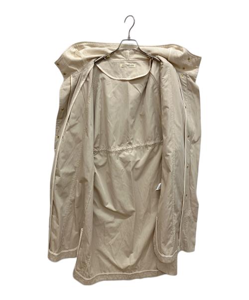GALLARDA GALANTE（ガリャルダガランテ）GALLARDA GALANTE (ガリャルダガランテ) 異素材ドッキングロングマウンテンパーカー ベージュ サイズ:Fの古着・服飾アイテム
