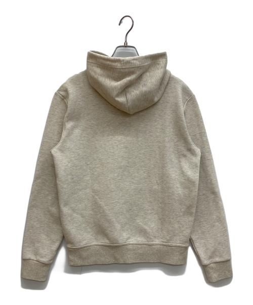 POLO RALPH LAUREN（ポロ・ラルフローレン）POLO RALPH LAUREN (ポロ・ラルフローレン) ポニー刺繍パーカー ワンポイントパーカー ベージュ サイズ:Sの古着・服飾アイテム