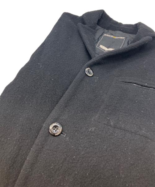 NEIGHBORHOOD（ネイバーフッド）NEIGHBORHOOD (ネイバーフッド) ウールブレンドチェスターコート ブラック サイズ:Mの古着・服飾アイテム