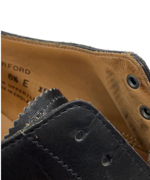 Crockett & Jones（クロケット＆ジョーンズ）Crockett & Jones (クロケット＆ジョーンズ) フェアフォード パンチドキャップトゥ カーフ ブラック サイズ:8 1/2の古着・服飾アイテム