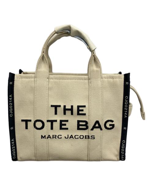MARC JACOBS（マークジェイコブズ）MARC JACOBS (マークジェイコブズ) ザ　ジャカード トート バッグ　2Wayバッグ アイボリーの古着・服飾アイテム