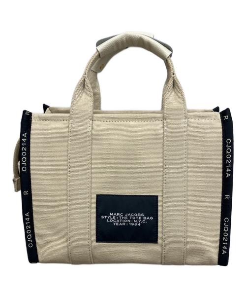 MARC JACOBS（マークジェイコブズ）MARC JACOBS (マークジェイコブズ) ザ　ジャカード トート バッグ　2Wayバッグ アイボリーの古着・服飾アイテム