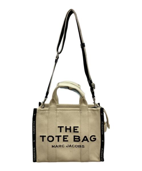 MARC JACOBS（マークジェイコブズ）MARC JACOBS (マークジェイコブズ) ザ　ジャカード トート バッグ　2Wayバッグ アイボリーの古着・服飾アイテム